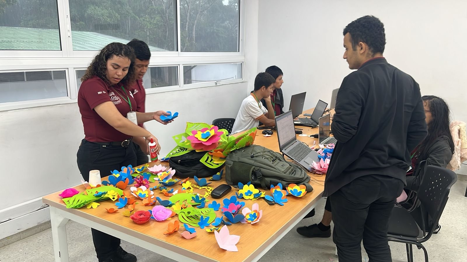 Flores decorativas para evento